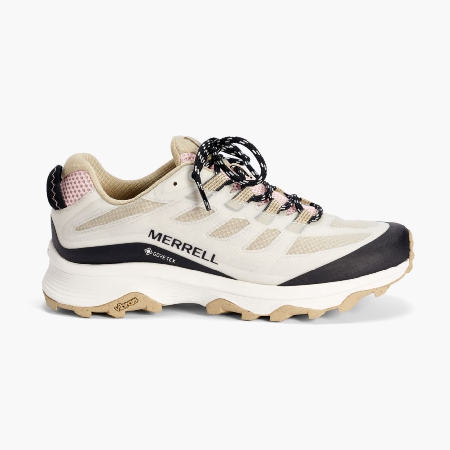 Merrell White Khaki Women's Moab Speed GORE-TEX X Sweaty Betty