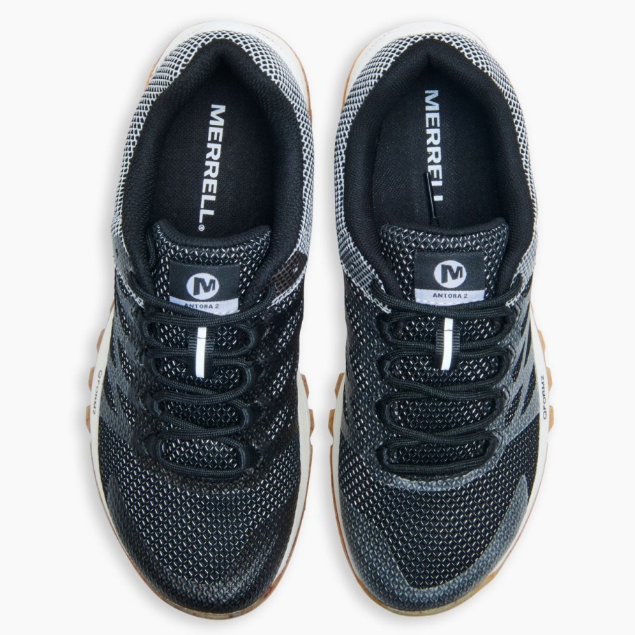 Merrell Women's Antora 2 Eco Dye Wide Width Black White