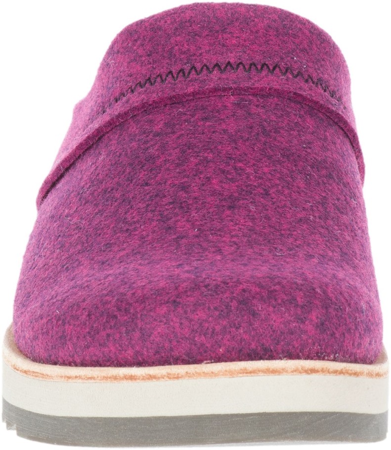 Merrell Women's Juno Clog Wool Cranberry