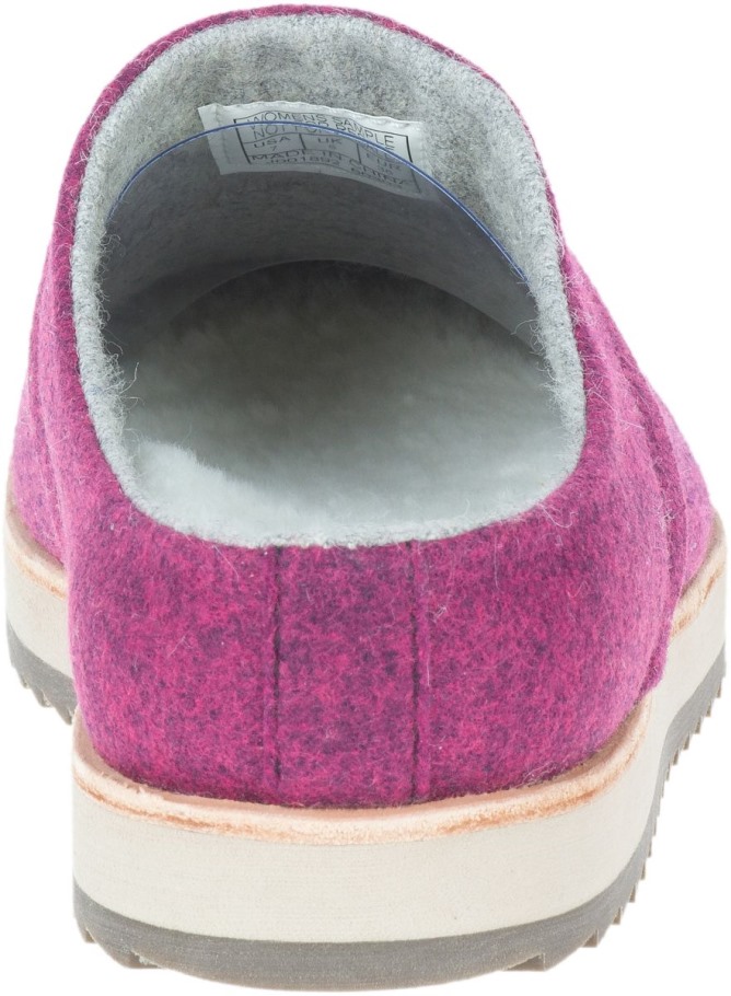 Merrell Women's Juno Clog Wool Cranberry