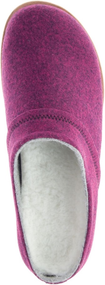 Merrell Women's Juno Clog Wool Cranberry