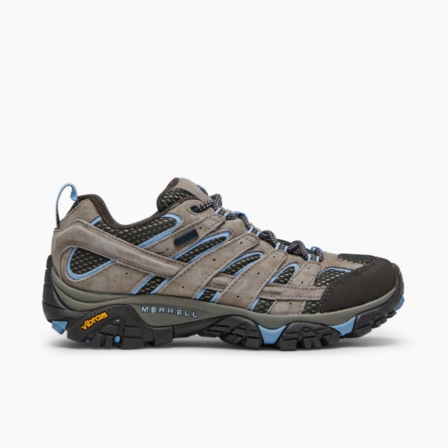 Merrell Women's Moab 2 Waterproof Brindle