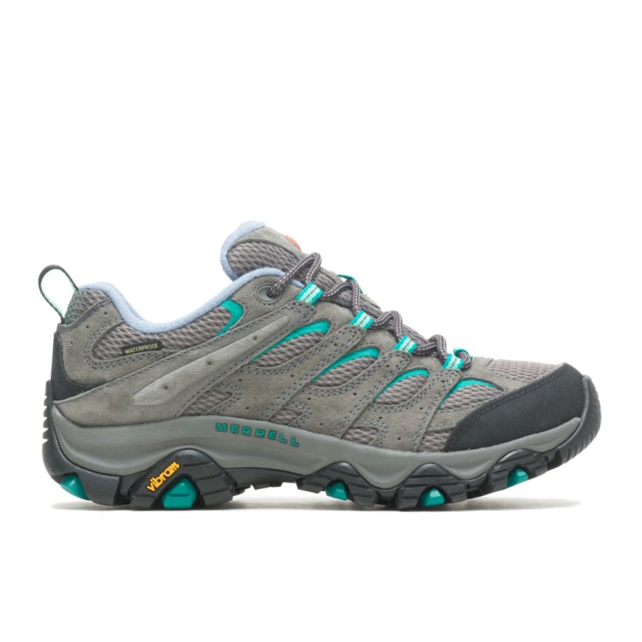 Merrell Women's Moab 3 Waterproof Wide Width Granite