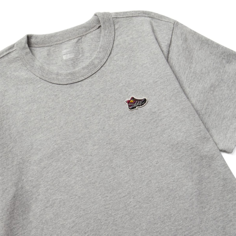 Merrell Women's Moab Icon Tee Grey Heather