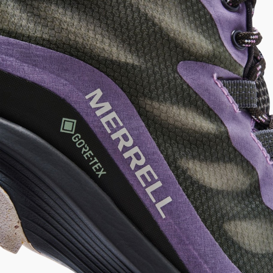 Merrell Women's Moab Speed Mid GORE-TEX Lichen