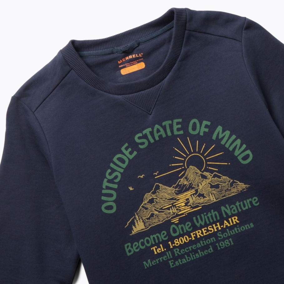 Merrell Women's Outside State Of Mind Crew Navy