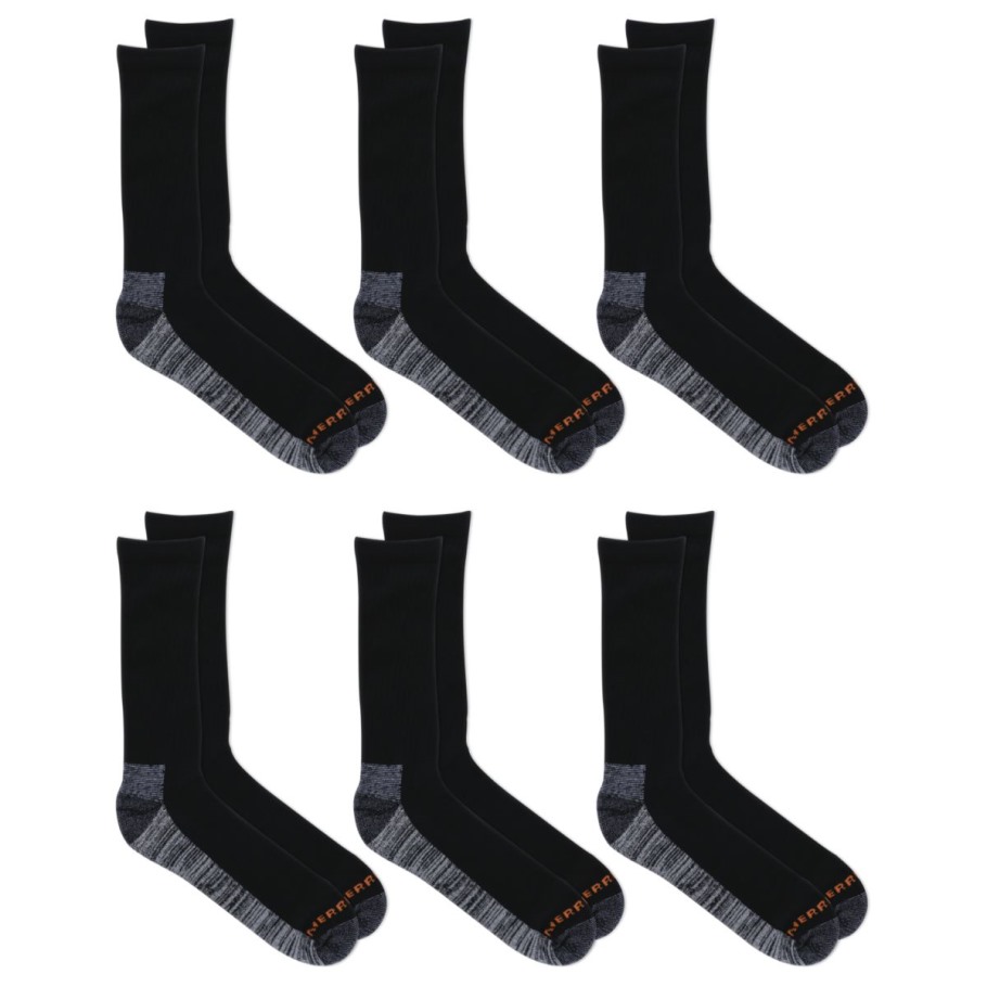 Merrell Work Crew 6 Pk Black