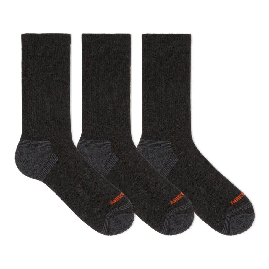 Repreve® Hiker Crew Sock 3-Pack Black Merrell