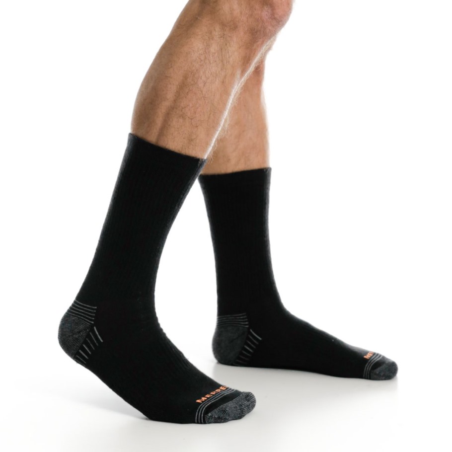 Repreve® Hiker Crew Sock 3-Pack Black Merrell
