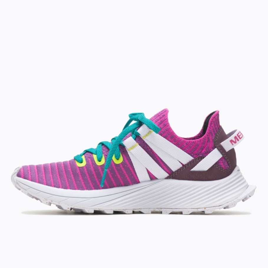 Women's Embark Lace Sneaker Fuchsia Merrell