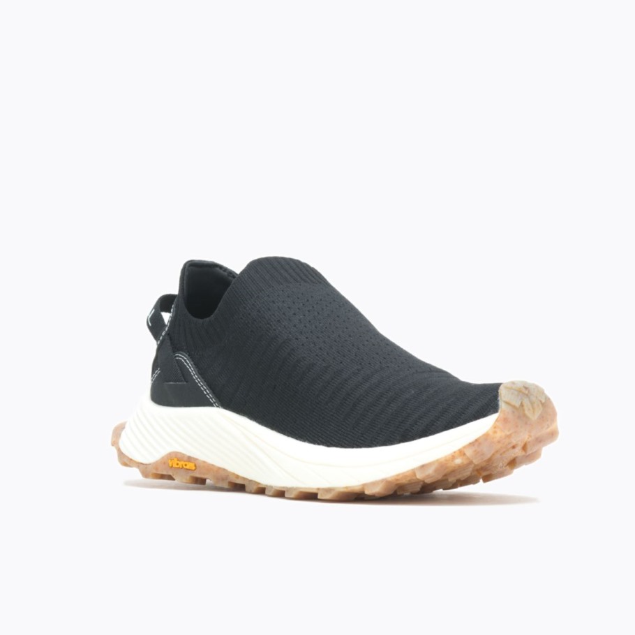 Women's Embark Sneaker Moc Eco Black White Merrell