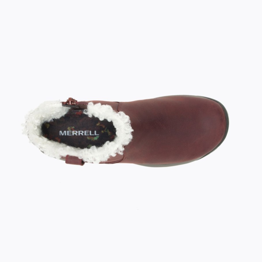 Women's Encore 4 Bluff Zip Polar Waterproof Sable Merrell