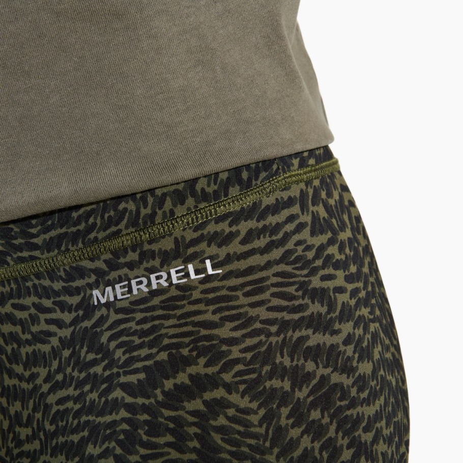 Women's Ever Move Tight Merrell Dusty Olive Mini Camo Print