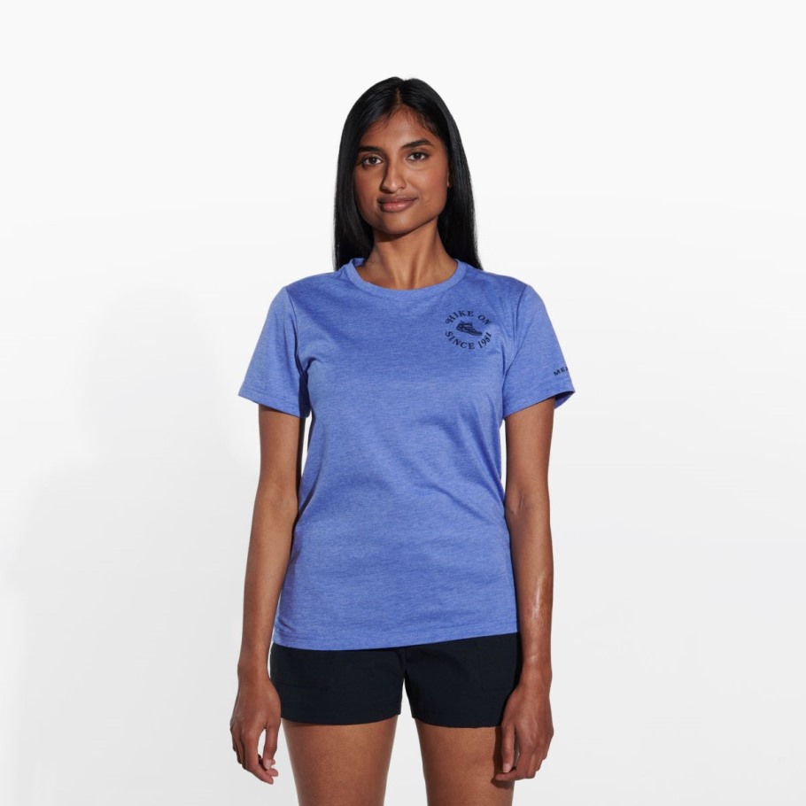 Women's Hike On Tee Baja Blue Heather Merrell