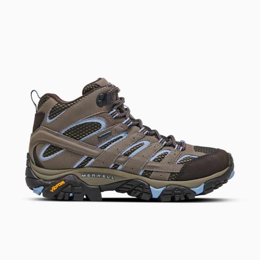 Women's Moab 2 Mid GORE-TEX Merrell Brindle