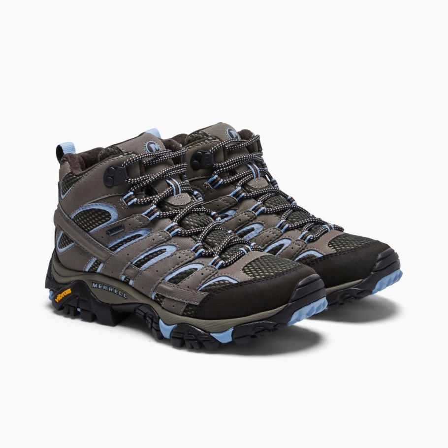 Women's Moab 2 Mid GORE-TEX Merrell Brindle