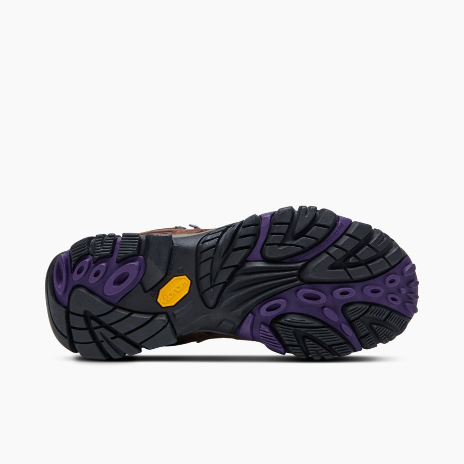 Women's Moab 2 Mid Ventilator Wide Width Bracken Purple Merrell