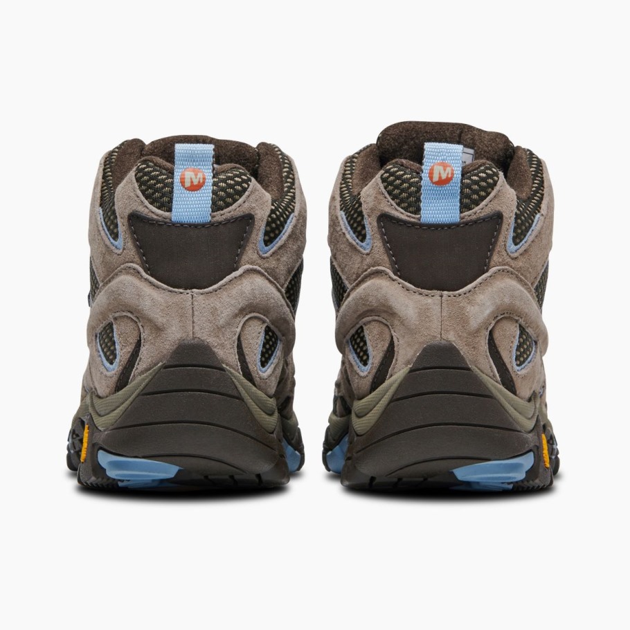 Women's Moab 2 Mid Waterproof Brindle Merrell