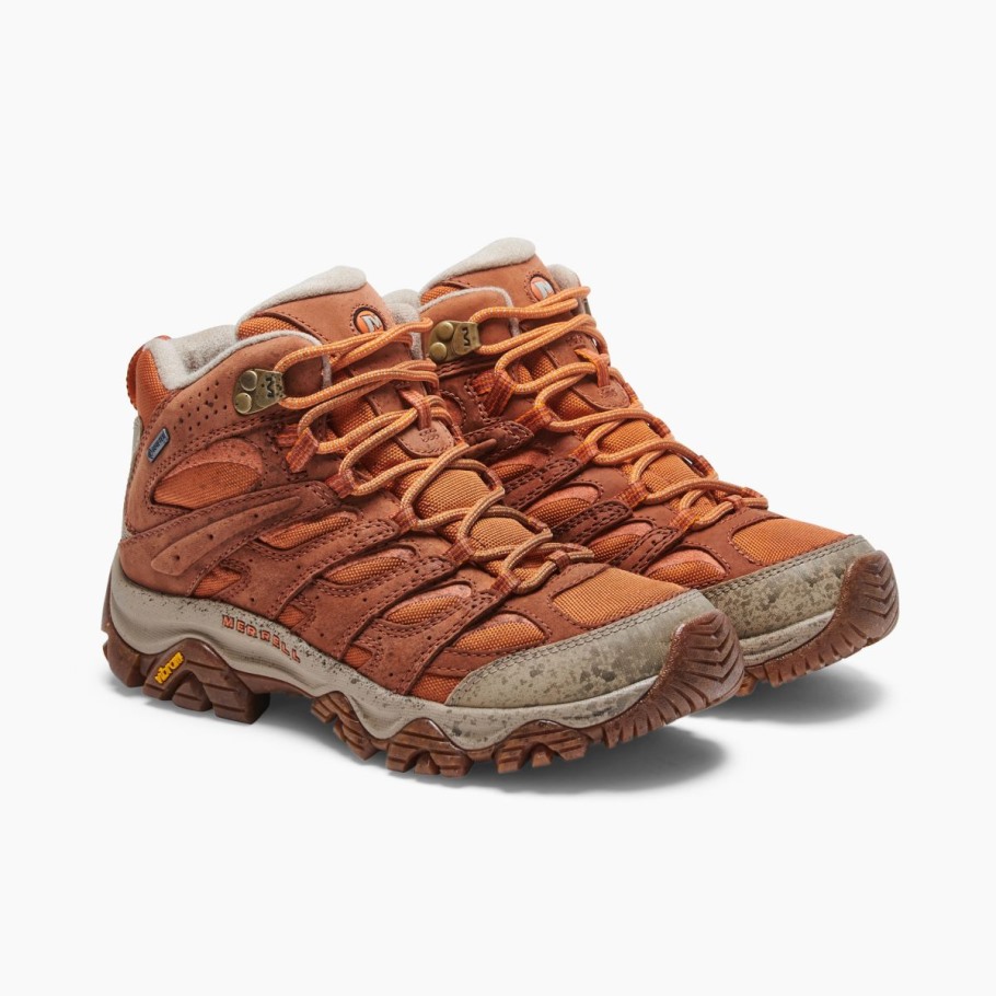 Women's Moab 3 Smooth Mid GORE-TEX Burnish Merrell