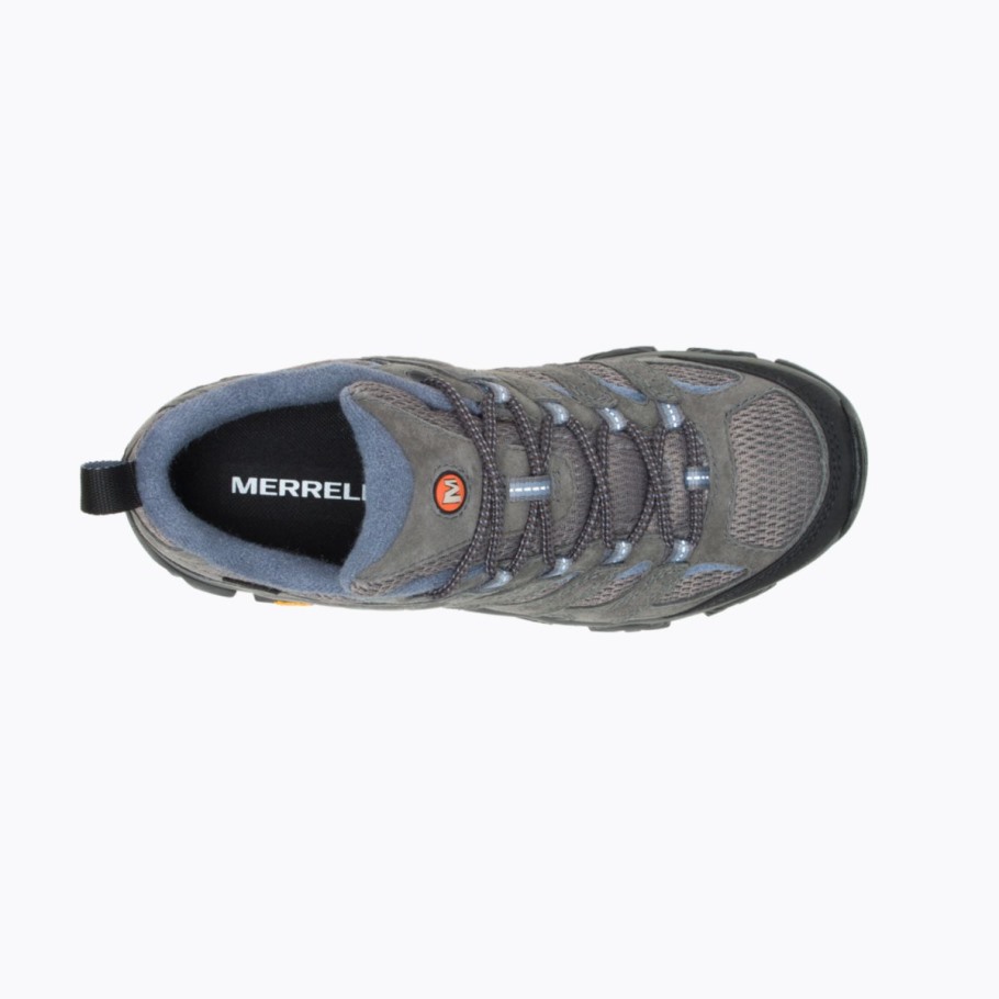 Women's Moab 3 Waterproof Wide Width Merrell Granite