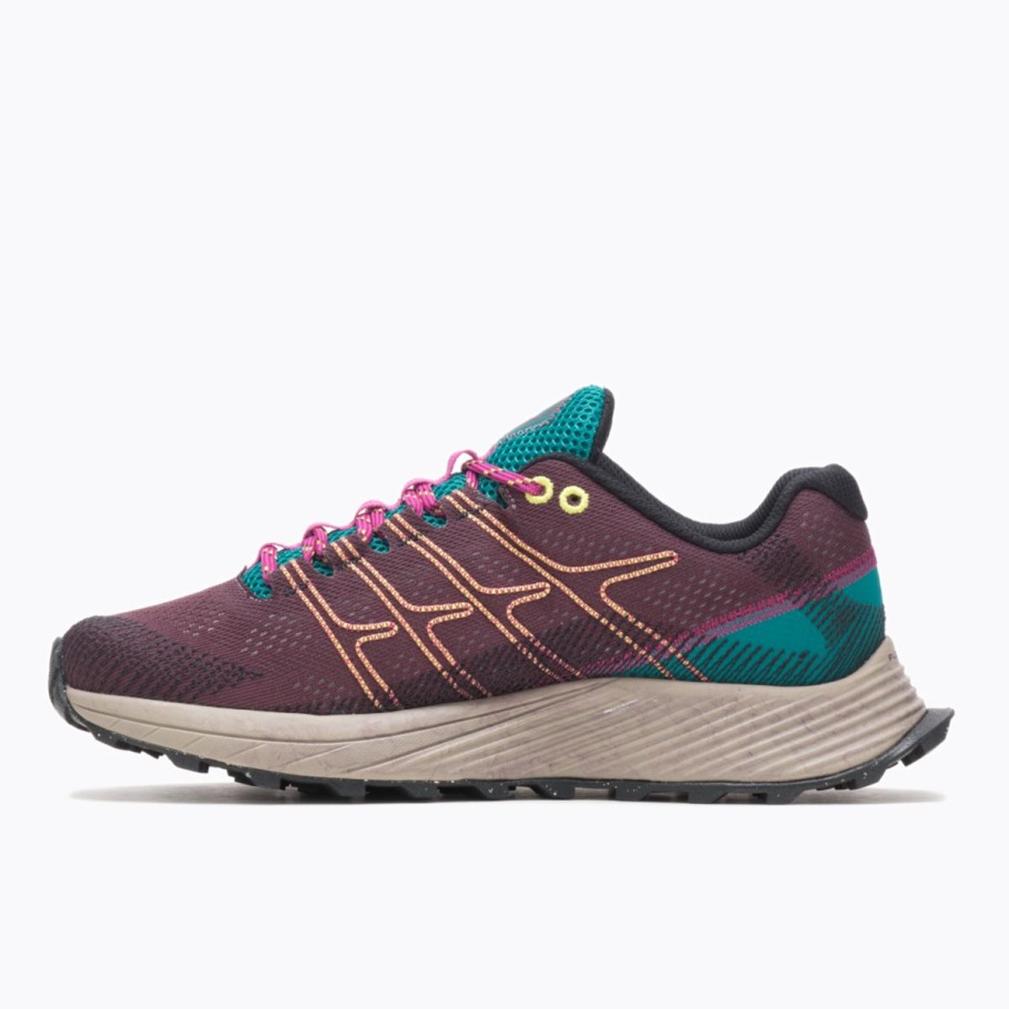 Women's Moab Flight Burgundy Merrell