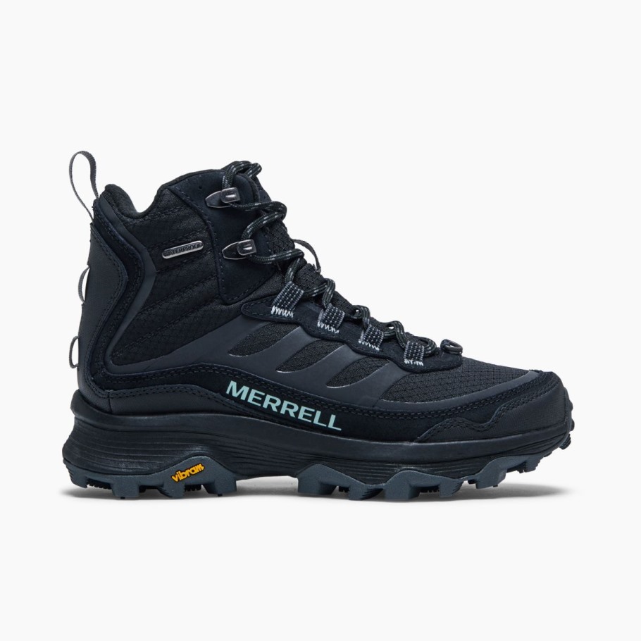 Women's Moab Speed Thermo Mid Waterproof Merrell Black
