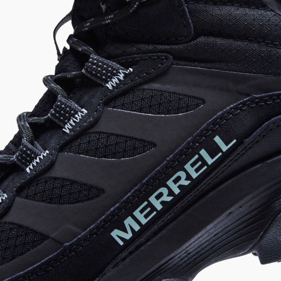 Women's Moab Speed Thermo Mid Waterproof Merrell Black