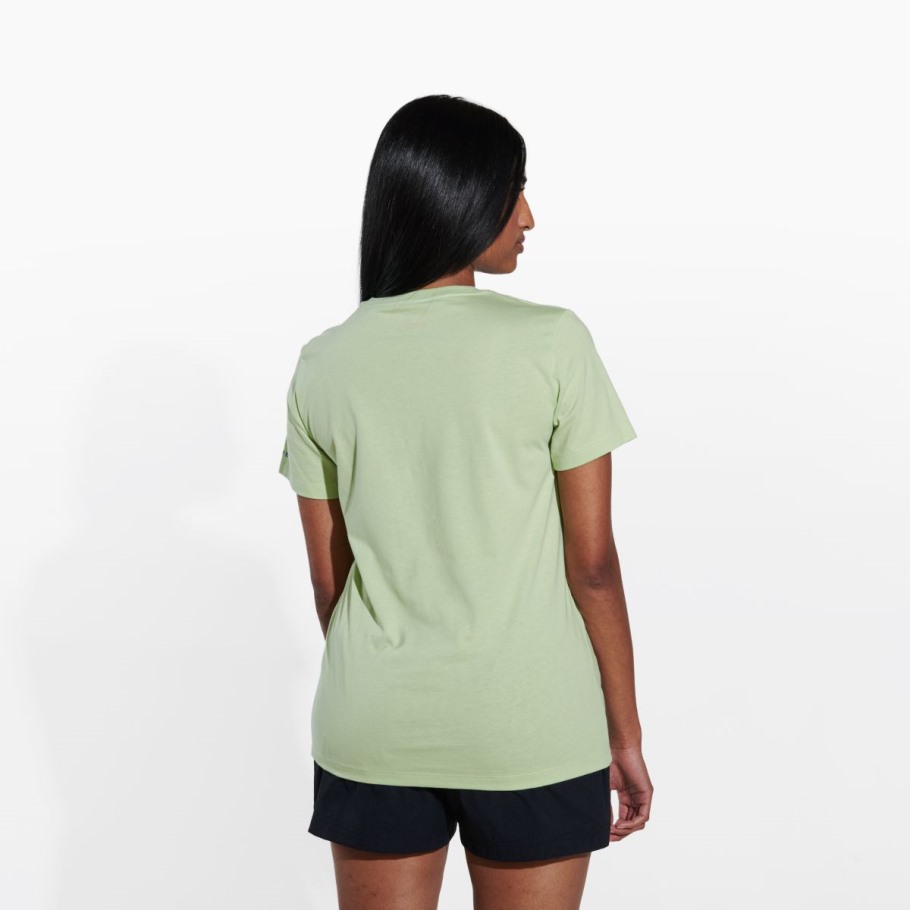 Women's Rise and Shine Crew Tee Foam Green Merrell
