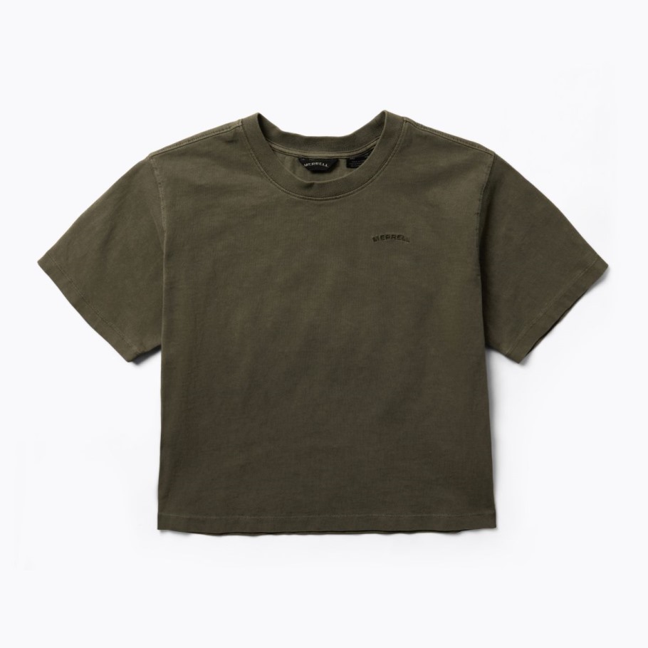 Women's Sunbaked Arc Tee Dusty Olive Merrell