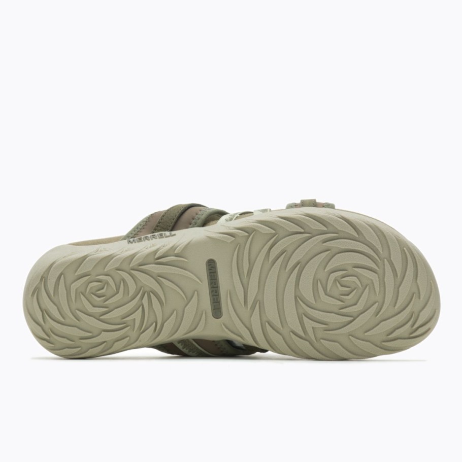 Women's Terran 3 Cush Slide Olive Merrell